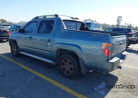 2006 Honda Ridgeline Rtl from USA, damaged, VIN 2HJYK16516H500979